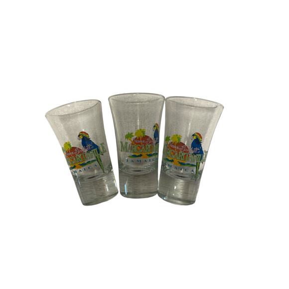 Jimmy Buffett's 3 Margaritaville Jamaica Mini Shooter Shot Glass - Picture 9 of 9